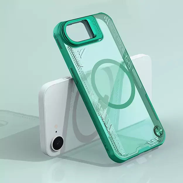 Nillkin Iceblade Prop Magnetic Case with Stand for iPhone 16e - Green 7