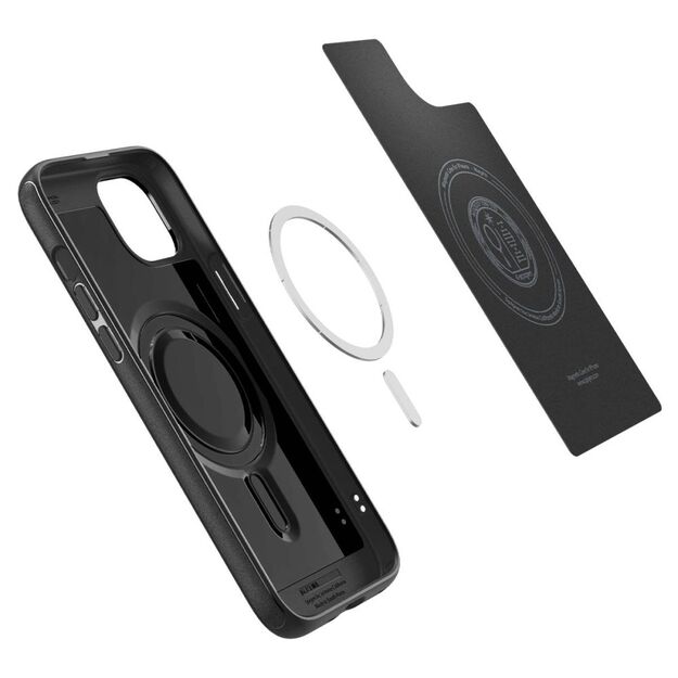 Spigen Mag Armor MagSafe iPhone 15 Case - Matte Black 7