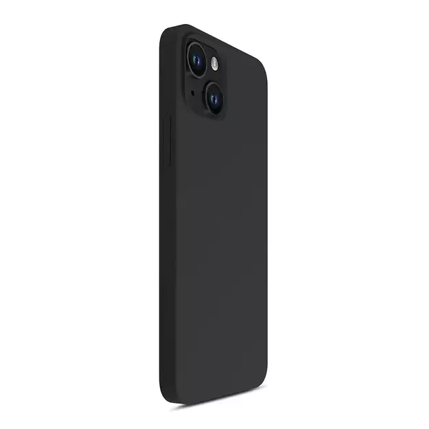 iPhone 14 case from the 3mk Silicone Case series - black 18