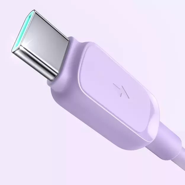 Joyroom Multi-Color Series A14 USB-A / USB-C 3A Cable 1.2m - Purple 20