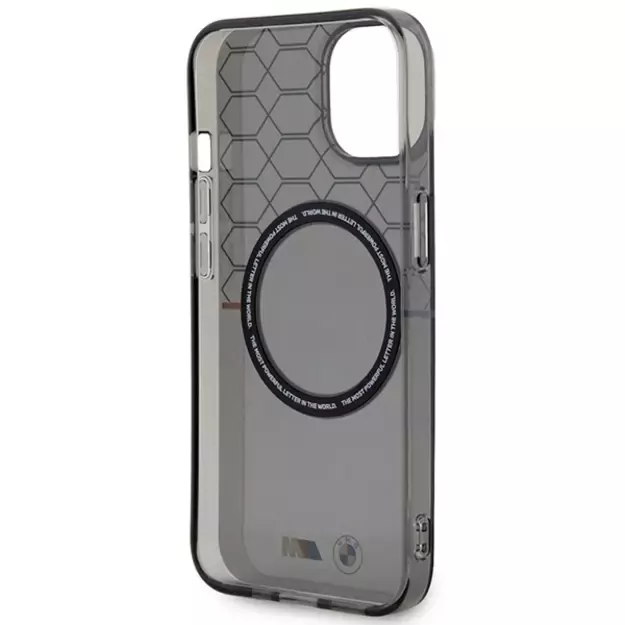 BMW Pattern MagSafe case for iPhone 14 Plus - gray 6