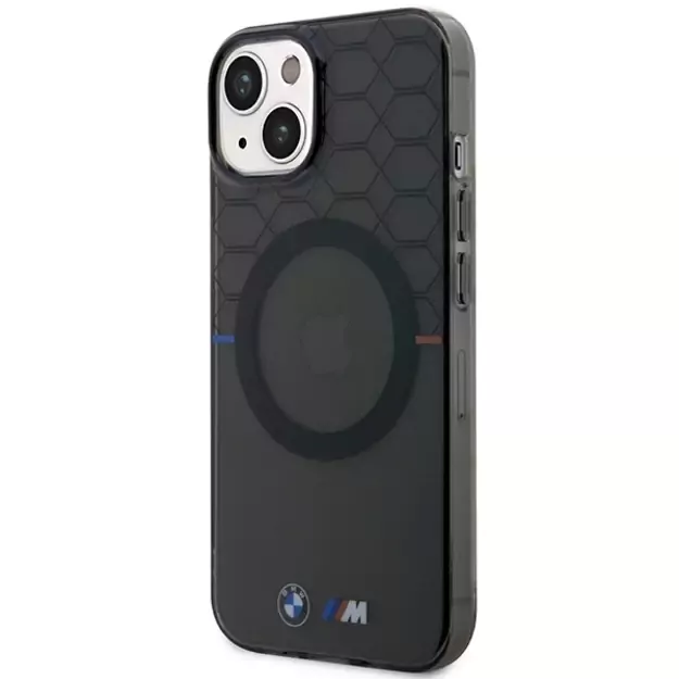 BMW Pattern MagSafe case for iPhone 14 Plus - gray 1