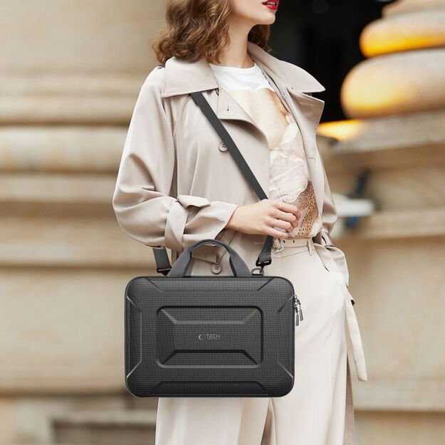 Tech-Protect Ranger-X Tactical Laptop Case for 15-16&quot  - Black 12