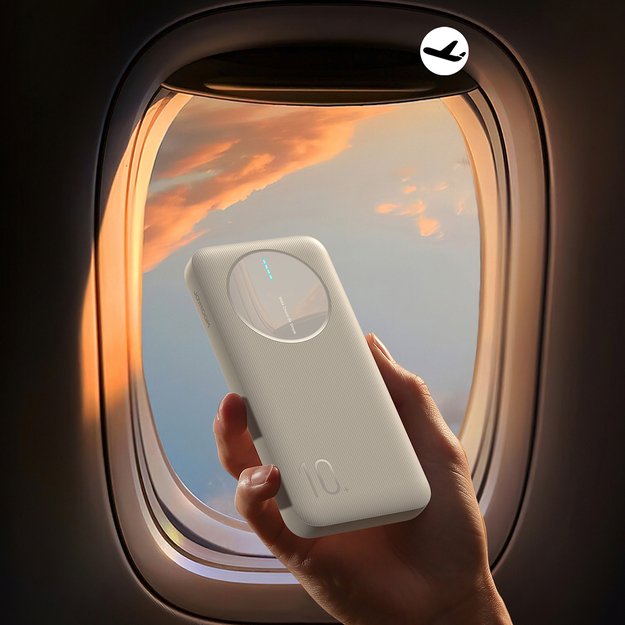 Powerbank Joyroom JR-PBF12 10000mAh 2.4A 2x USB-A 1x USB-C - white 12