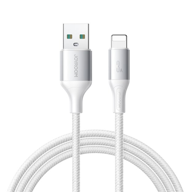 Joyroom S-A28 Flash Series 3A USB-A - Lightning cable 1m - white
