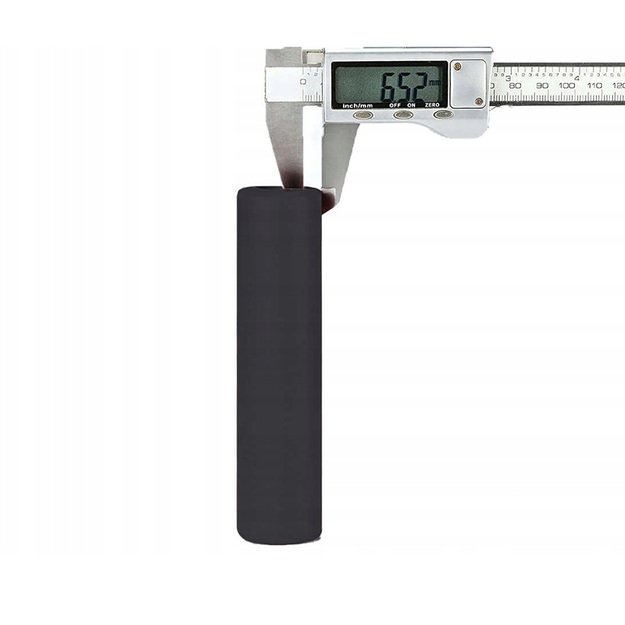 Rockbros GMBT1001BK bicycle grips made of silicone foam - black 1