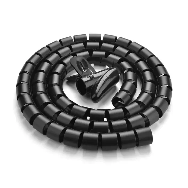 Ugreen LP121 30819 cover, cable organizer, 3m - black 1
