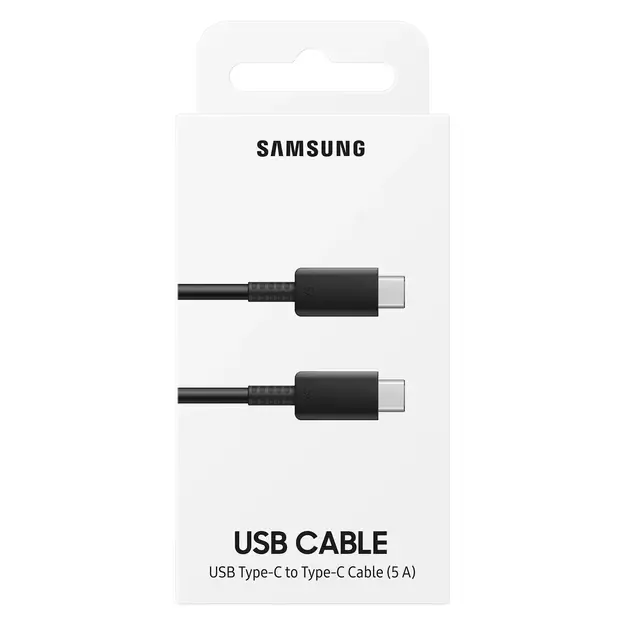 Samsung USB C cable 480Mbps 5A 1m (EP-DN975BBEGWW) - black 3