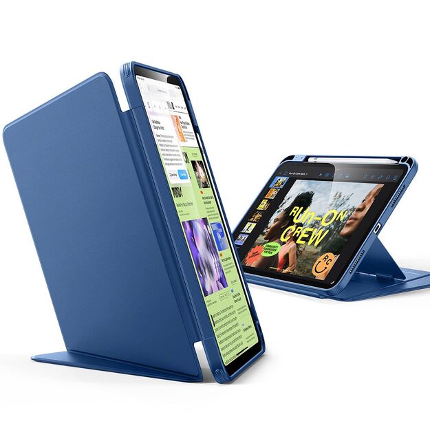 ESR Flip Hybrid Case for iPad 10.9&rdquo; 2022 / iPad 11&rdquo; 2024 - Blue
