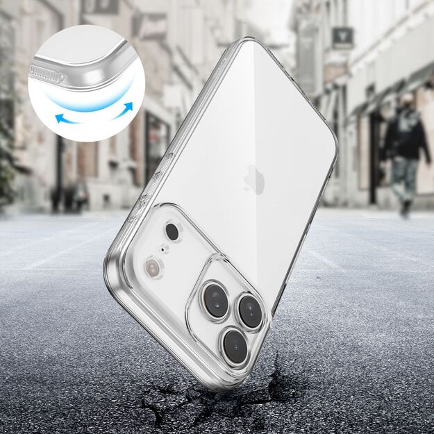 Tech-Protect FlexAir Case for iPhone 17 Pro Max - Clear 2