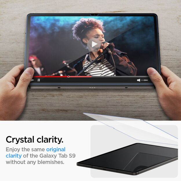 Spigen Glas.tR EZ Fit Tempered Glass for Samsung Galaxy Tab S9 11' '  X710 / X716B 9