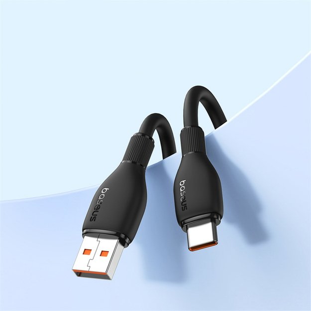 Baseus Pudding Series 100W USB-A - USB-C Cable 2m - Black 13