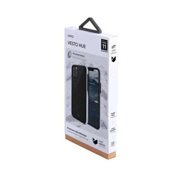 Uniq Vesto Hue case for iPhone 11 Pro Max - black and white 1
