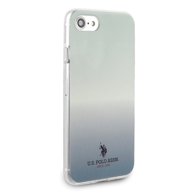 US Polo USHCI8TRDGLB iPhone 7/8/SE 2020 / SE 2022 niebieski/blue Gradient Pattern Collection 4