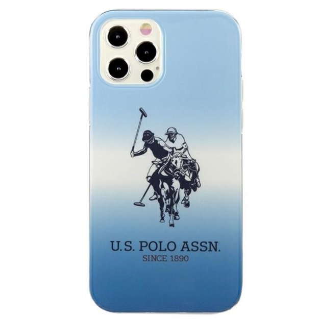 US Polo USHCP12MPCDGBL iPhone 12/12 Pro 6,1  niebieski/blue Gradient Collection 2