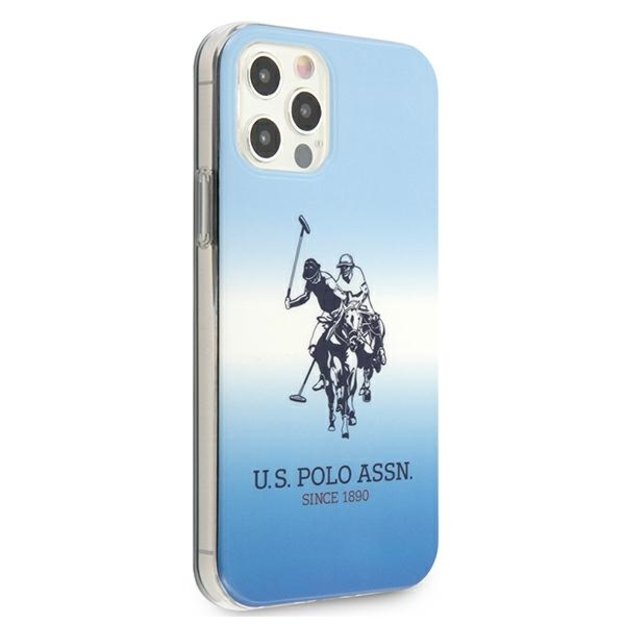 US Polo USHCP12MPCDGBL iPhone 12/12 Pro 6,1  niebieski/blue Gradient Collection 3