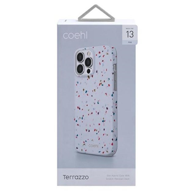 Uniq Coehl Terrazzo case for iPhone 13 Pro / iPhone 13 - white 1
