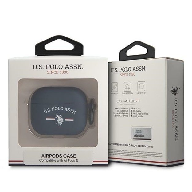 US Polo USACA3SFGV AirPods 3 case navy/navy 2