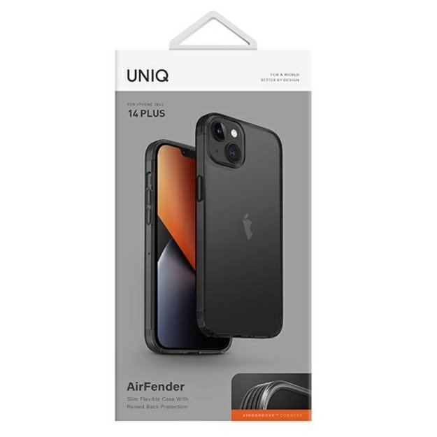 Uniq Air Fender case for iPhone 14 Plus - gray 9