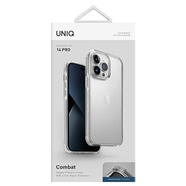 Uniq Combat case for iPhone 14 Pro - transparent 8