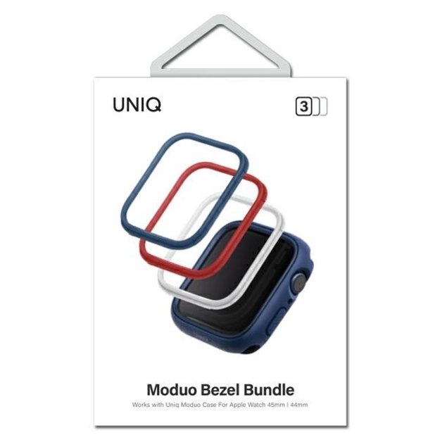 Frame for Uniq Moduo 3in1 case for Apple Watch 4/5/6/7/8/SE/SE2 44/45mm - blue, red, white 1