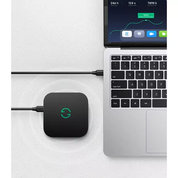 Ugreen US128 90576 USB-A 3.0 / USB-A 3.0 5Gb/s cable 3m - black 4