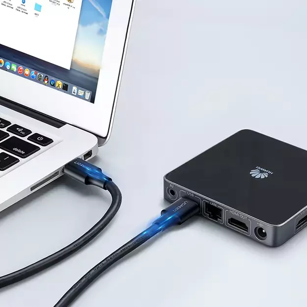 Ugreen US128 90576 USB-A 3.0 / USB-A 3.0 5Gb/s cable 3m - black 12