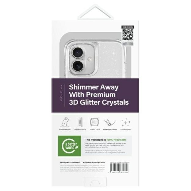 Uniq LifePro Xtreme Magclick Charging Case for iPhone 16 - Clear 4