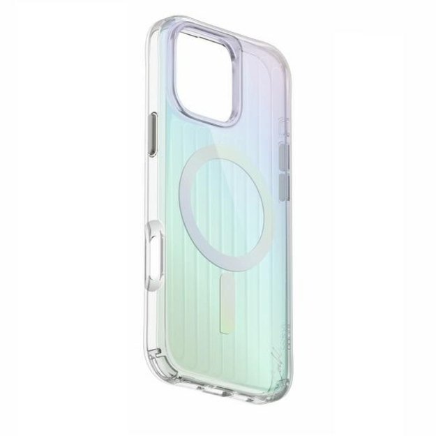 Uniq Coehl Linear Magnetic Charging Case for iPhone 16 Pro - Iridescent 1