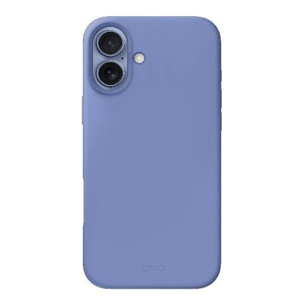 Uniq Lino Hue Magclick Charging Case for iPhone 16 - Blue 1