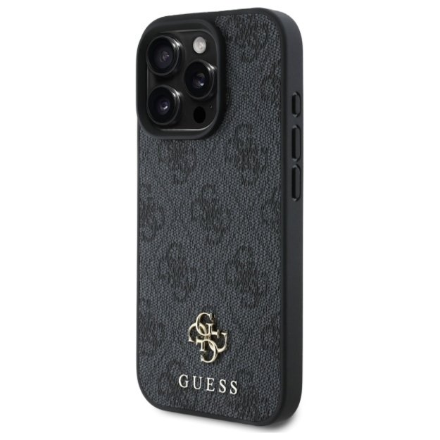Guess 4G Small Classic MagSafe case for iPhone 16 Pro - black 1