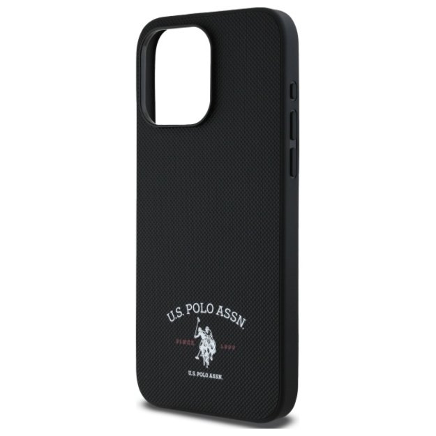 US Polo USHCP15XPARK iPhone 15 Pro Max 6.7&quot  black/black Printed DH Logo 5