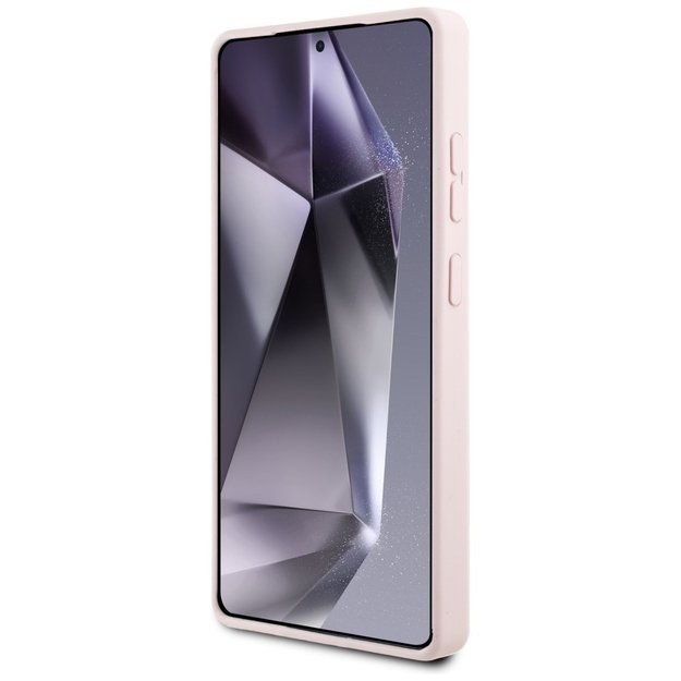 Karl Lagerfeld Silicone Graffiti Ikonik Printed Logo MagSafe Case for Samsung Galaxy S25 Ultra - Pink 4