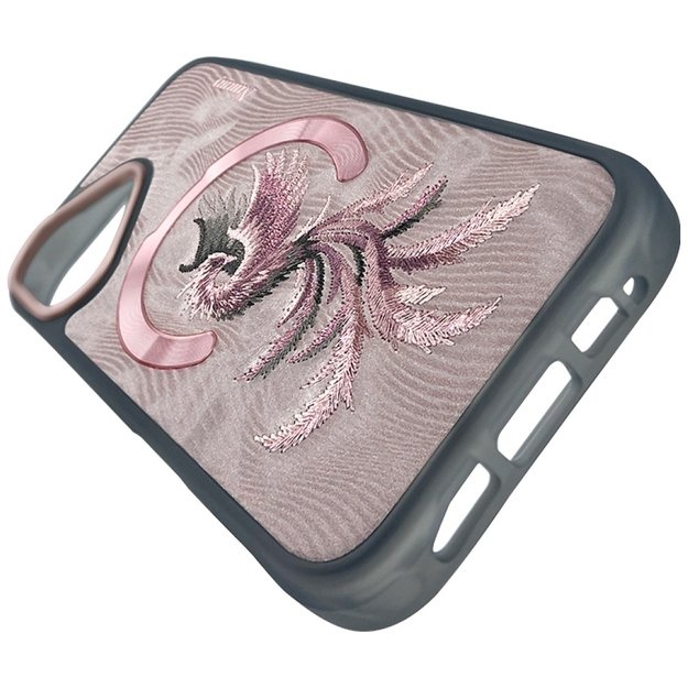Nimmy Magnetic Fantasy Animal MagSafe iPhone 16 Case - Rose Gold 3