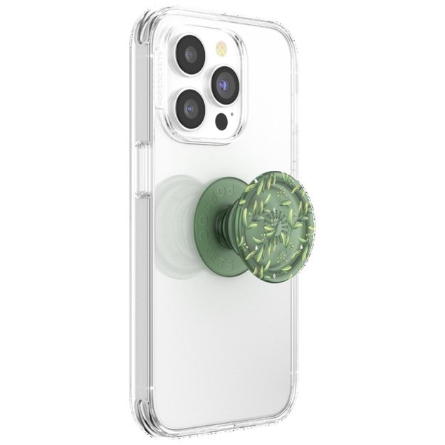 Popsockets PlantCore Grip Olive and Phone Stand 4