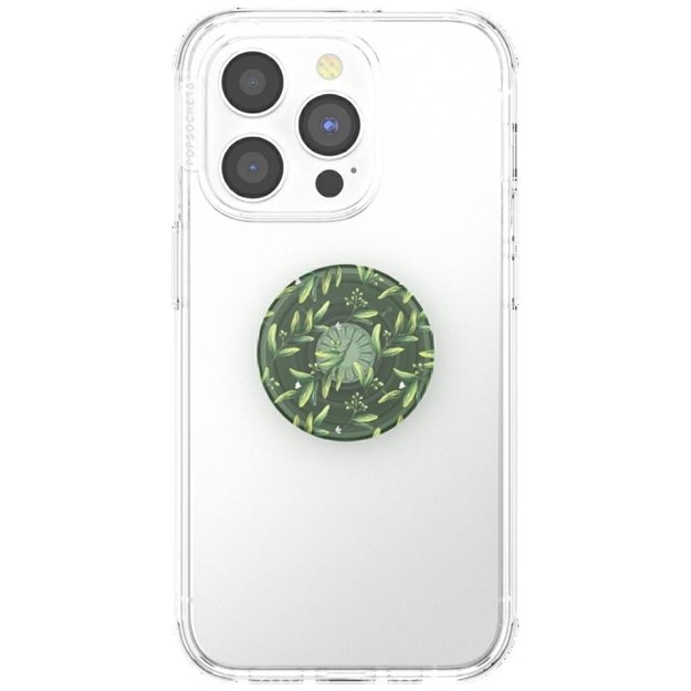 Popsockets PlantCore Grip Olive and Phone Stand 6
