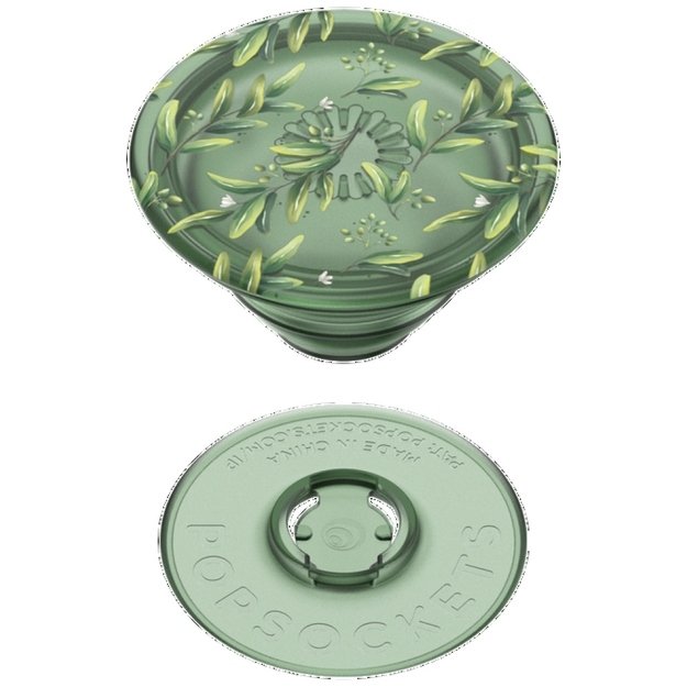 Popsockets PlantCore Grip Olive and Phone Stand 3