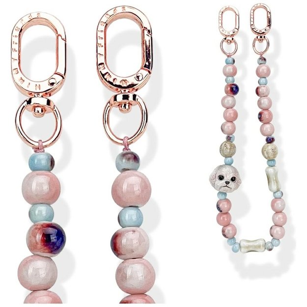 Nimmy New Big Eye Cute Pets 2.0 Bag Charm - Pink 6