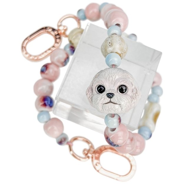 Nimmy New Big Eye Cute Pets 2.0 Bag Charm - Pink 5