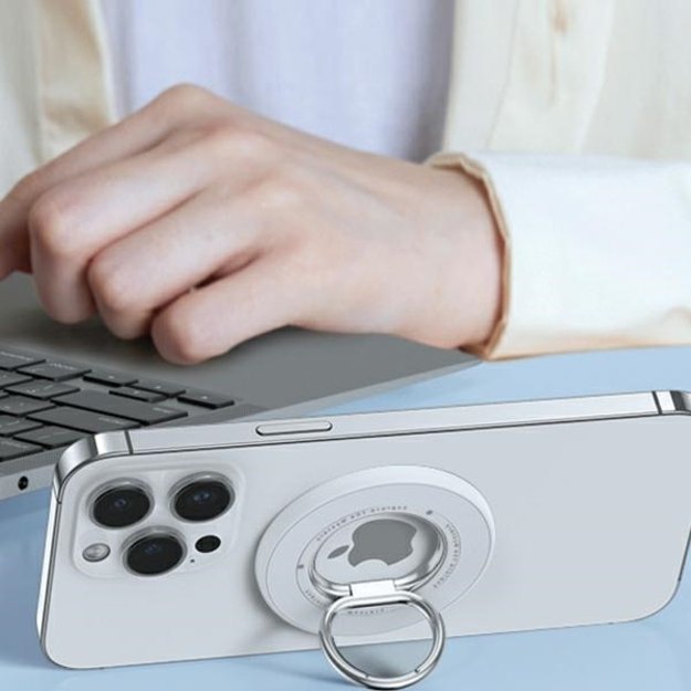 Ring SODI StandBM-350 double-sided magnetic with MagSafe - white 7