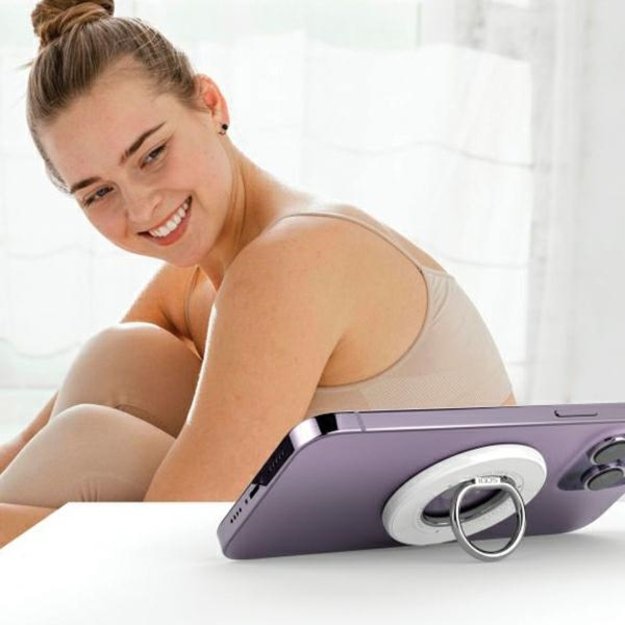 Ring SODI StandBM-350 double-sided magnetic with MagSafe - white 6