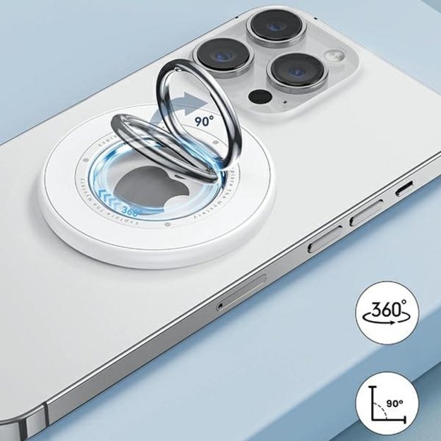 Ring SODI StandBM-350 double-sided magnetic with MagSafe - white 3