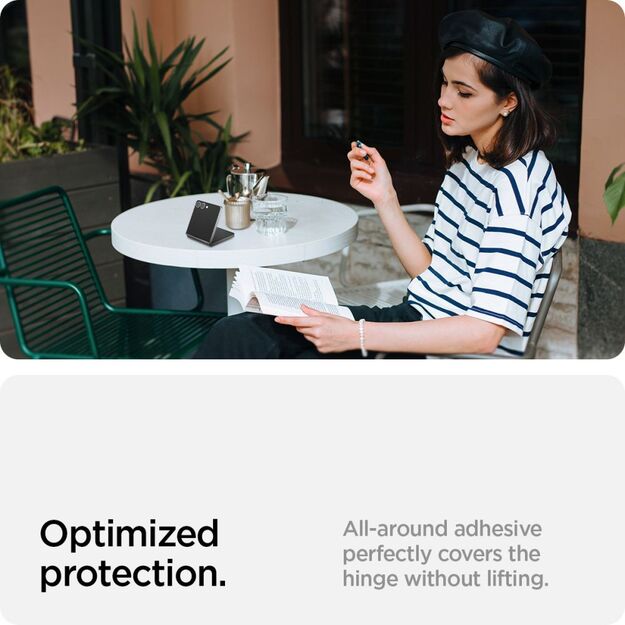 Spigen Glas.TR EZ Fit HD Tempered Glass 2-pack for Samsung Galaxy Z Flip 7 - Transparent 13