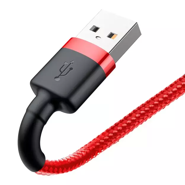 Baseus Cafule USB-A / Lightning 2A QC 3.0 cable 3 m - red 3