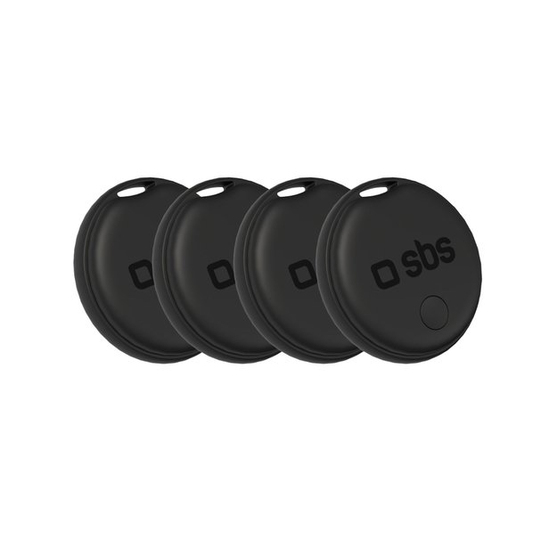 SBS universal locator Track My Dual set of 4 - black