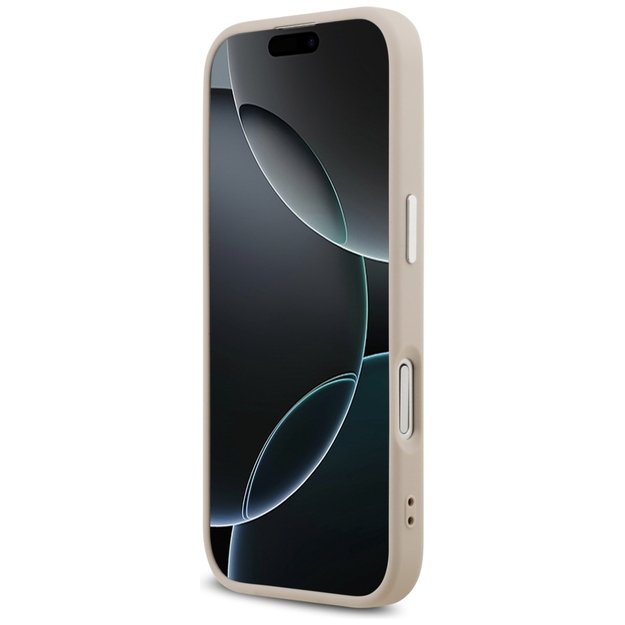 Guess Triangle Logo MagSafe case for iPhone 17 - pink 4