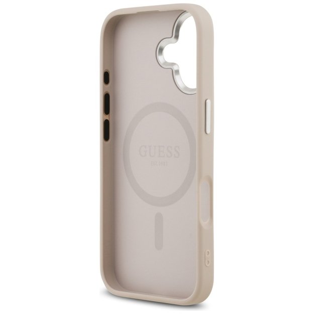 Guess Triangle Logo MagSafe case for iPhone 17 - pink 6