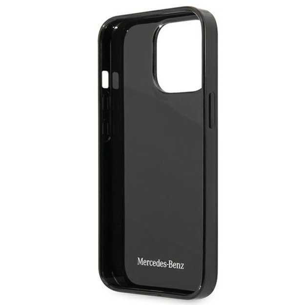Mercedes MEHCP13LESPBK iPhone 13 Pro / 13 6,1  czarny/black hardcase Silver Stars Pattern 13