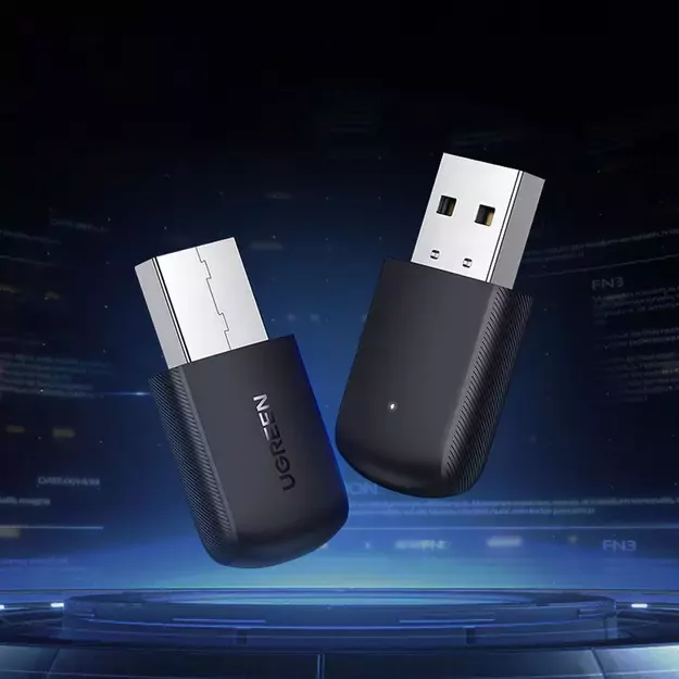 Ugreen dual-band adapter external USB network card - WiFi 11ac AC650 black (CM448) 4
