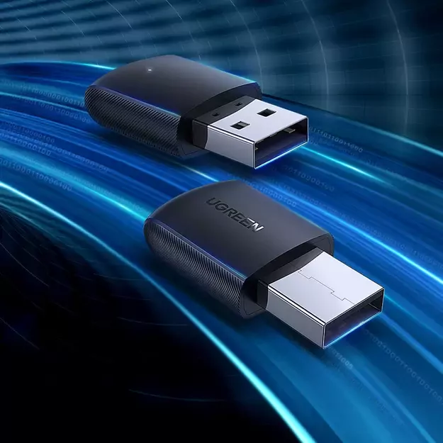 Ugreen dual-band adapter external USB network card - WiFi 11ac AC650 black (CM448) 3